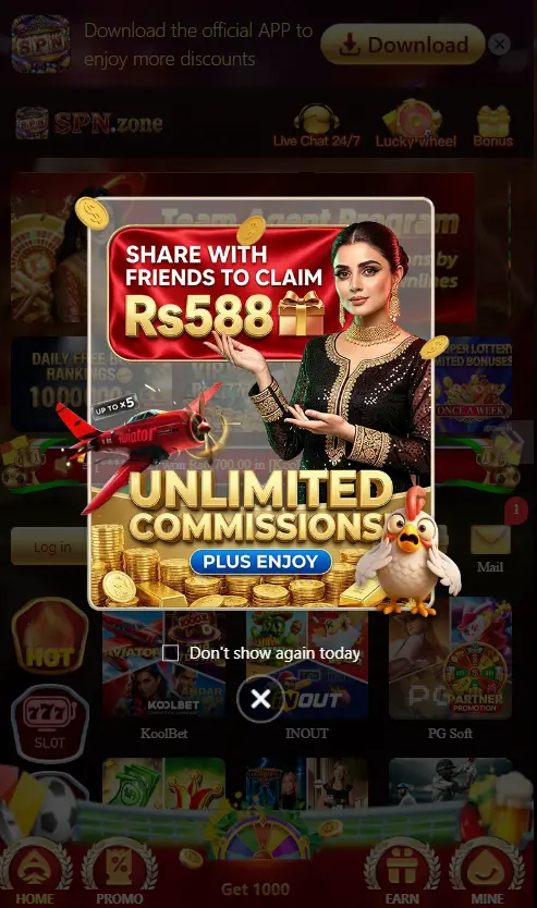 Bounus and rewards in spn game