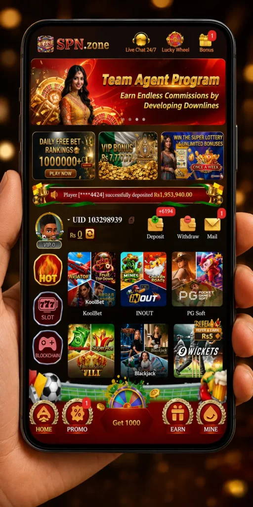 Bonus and rewards in spn game